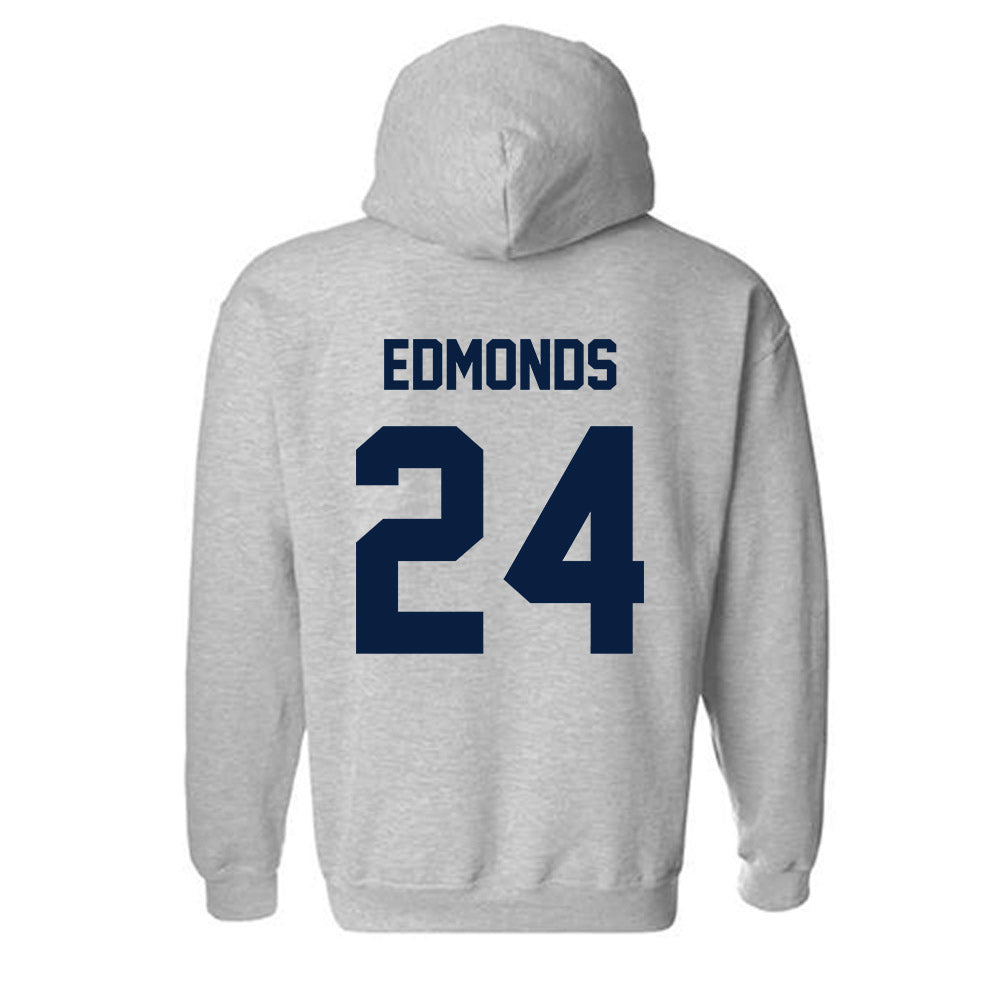 AU - NCAA Women's Basketball : Kristin Edmonds - Classic Fashion Shersey Hooded Sweatshirt-1