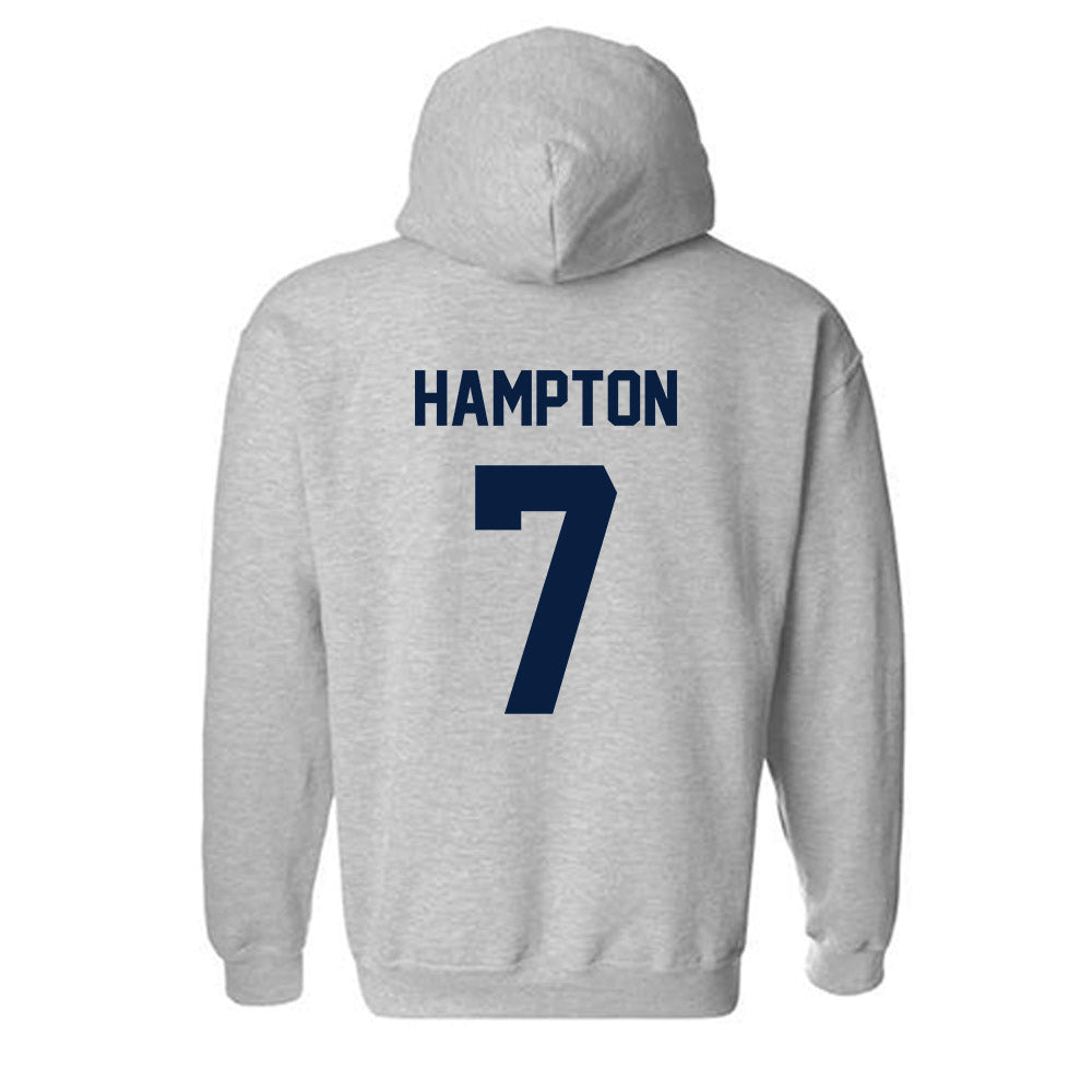 AU - NCAA Football : Jermaine Hampton - Classic Fashion Shersey Hooded Sweatshirt-1