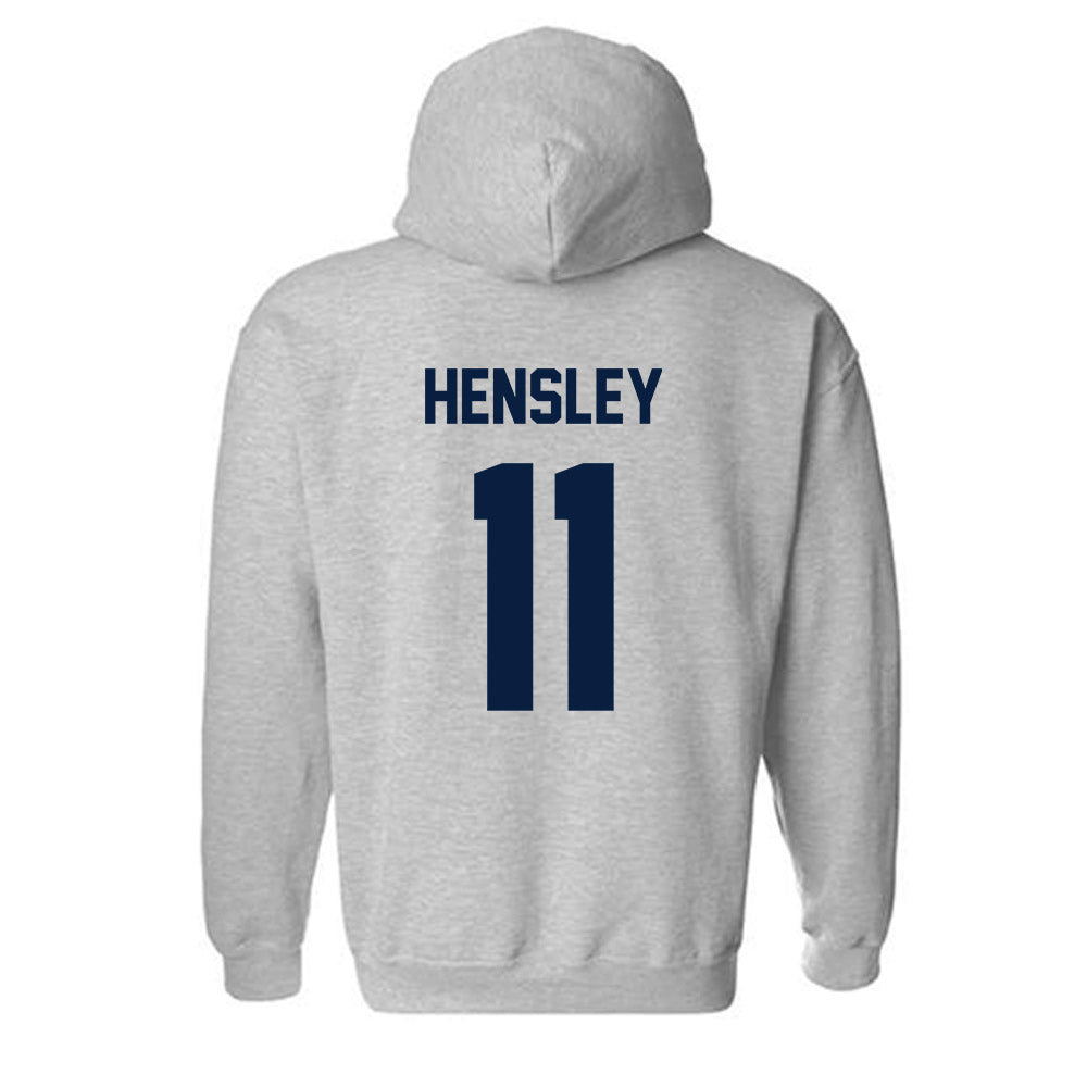 AU - NCAA Football : Gunnar Hensley - Classic Fashion Shersey Hooded Sweatshirt-1