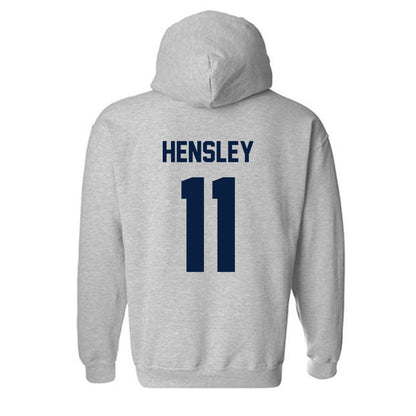AU - NCAA Football : Gunnar Hensley - Classic Fashion Shersey Hooded Sweatshirt-1