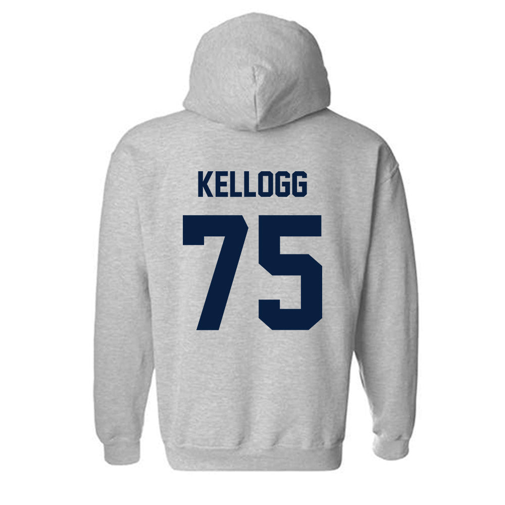 AU - NCAA Football : Preston Kellogg - Classic Fashion Shersey Hooded Sweatshirt