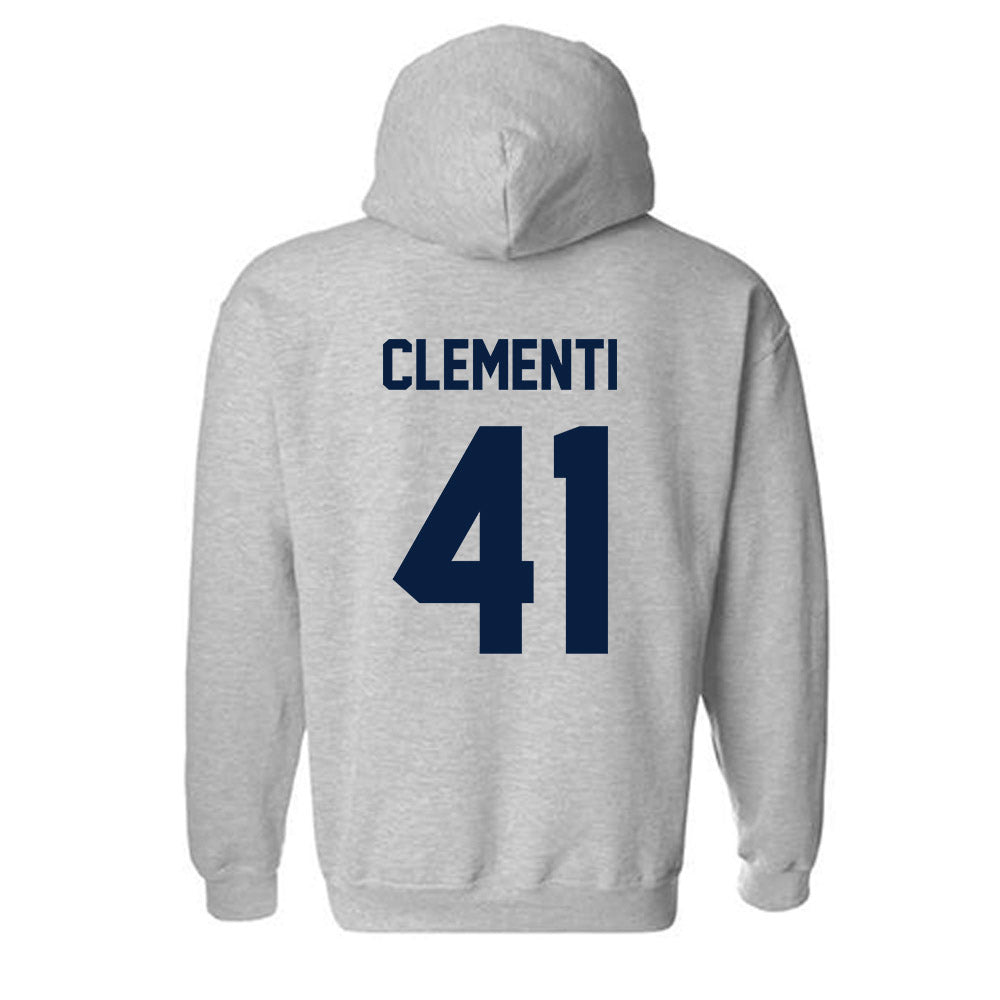 AU - NCAA Baseball : Ryan Clementi - Classic Fashion Shersey Hooded Sweatshirt