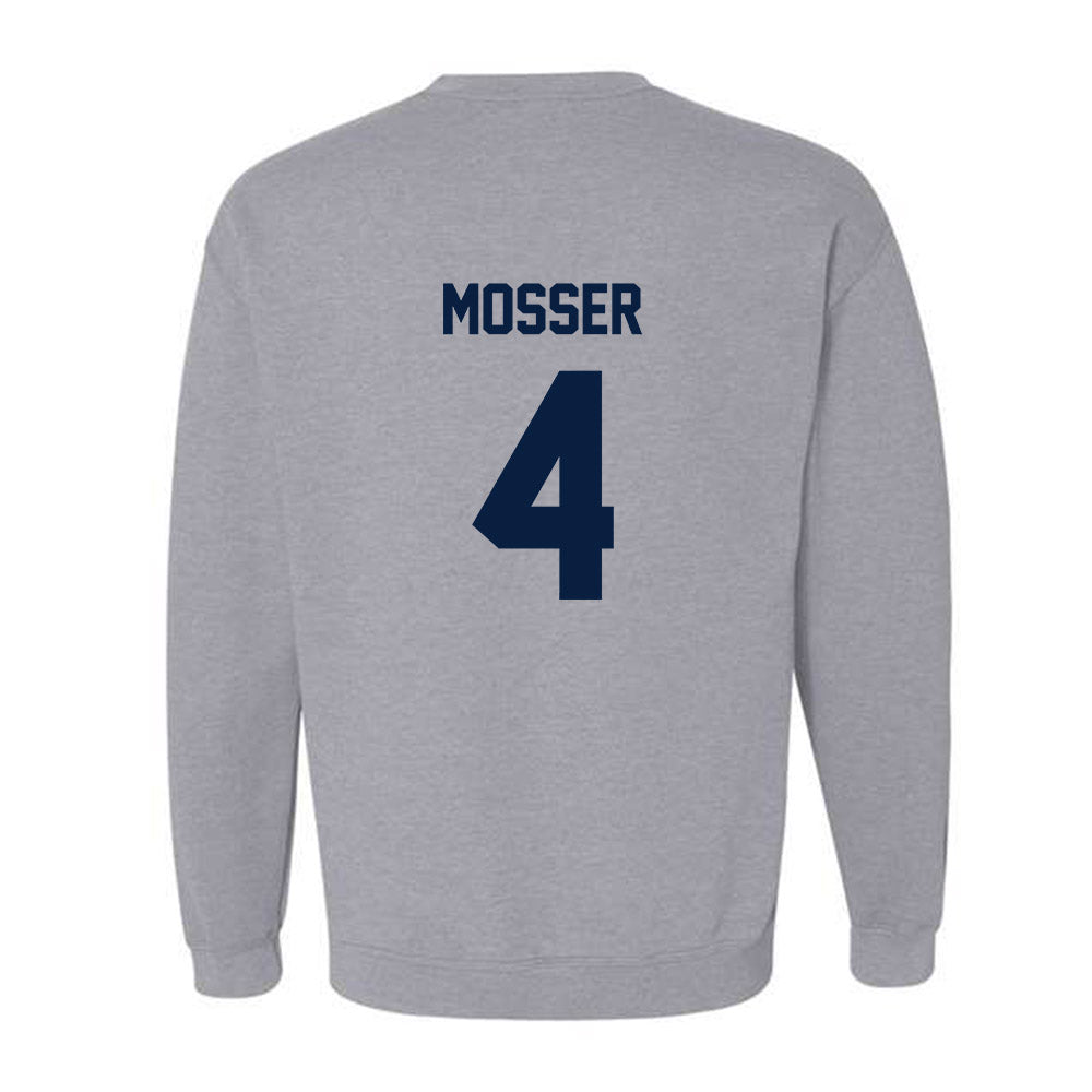 AU - NCAA Baseball : Max Mosser - Classic Fashion Shersey Crewneck Sweatshirt