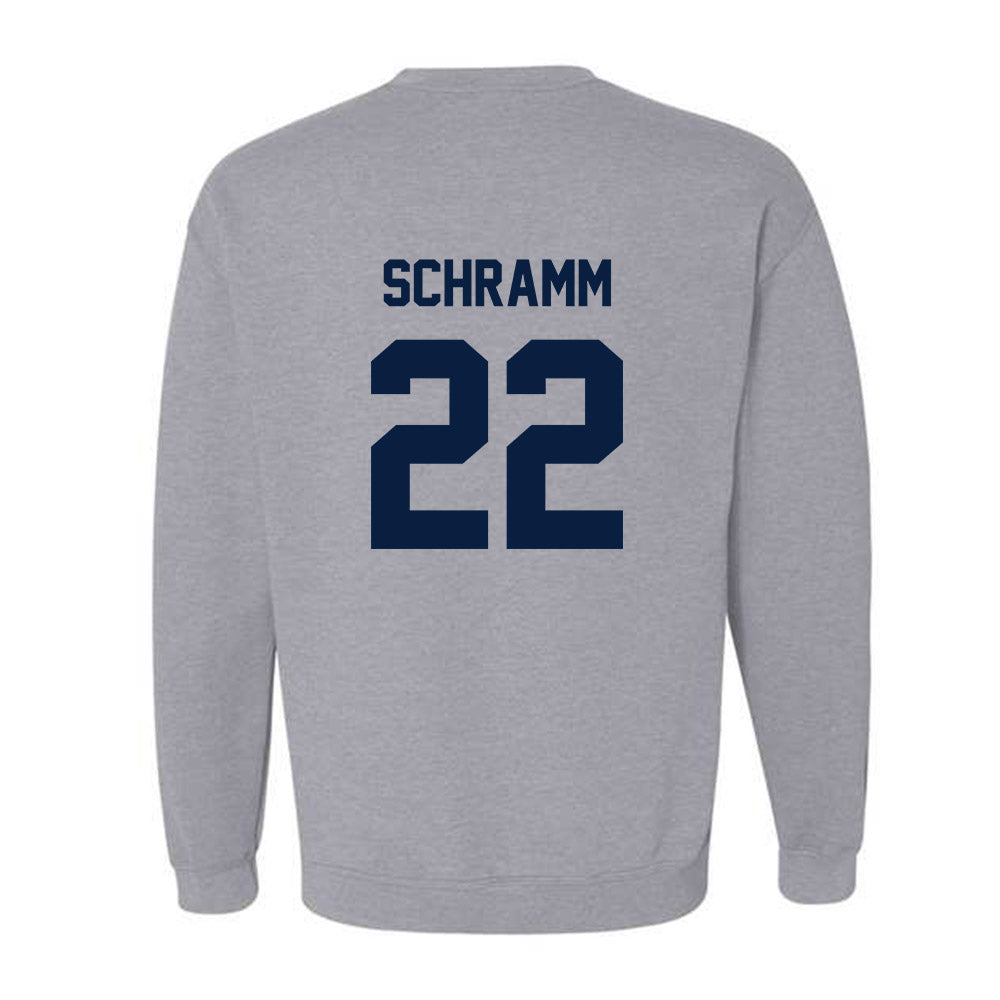 AU - NCAA Softball : Tierney Schramm - Classic Fashion Shersey Crewneck Sweatshirt-1