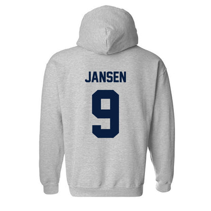 AU - NCAA Women's Volleyball : Reagan Jansen - Classic Fashion Shersey Hooded Sweatshirt