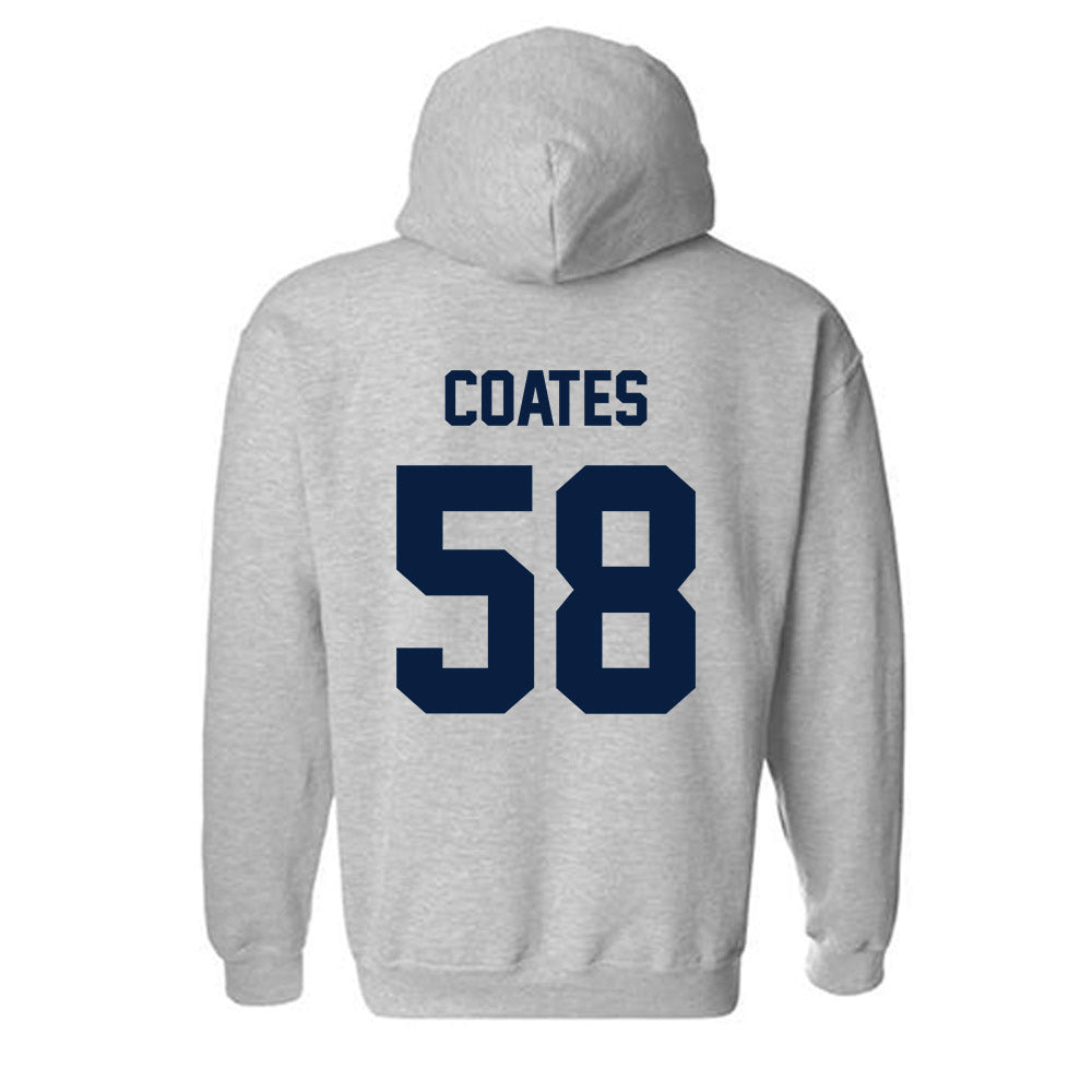 AU - NCAA Football : Wes Coates - Classic Fashion Shersey Hooded Sweatshirt-1