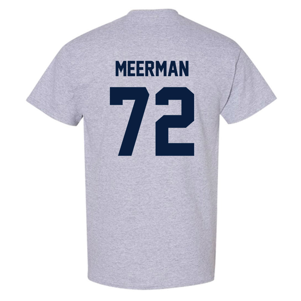 AU - NCAA Men's Ice Hockey : Brett Meerman - Classic Fashion Shersey T-Shirt-1