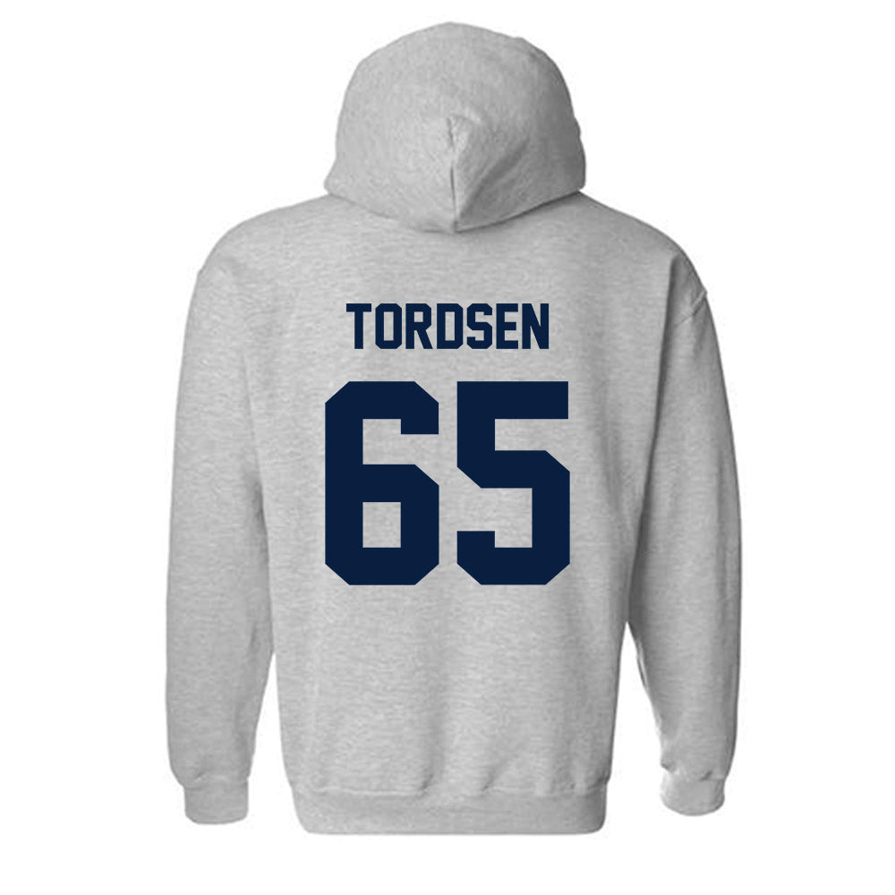 AU - NCAA Football : Sawyer Tordsen - Classic Fashion Shersey Hooded Sweatshirt