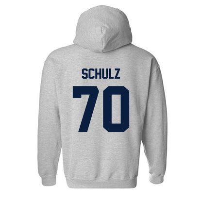 AU - NCAA Football : Joey Schulz - Classic Fashion Shersey Hooded Sweatshirt-1