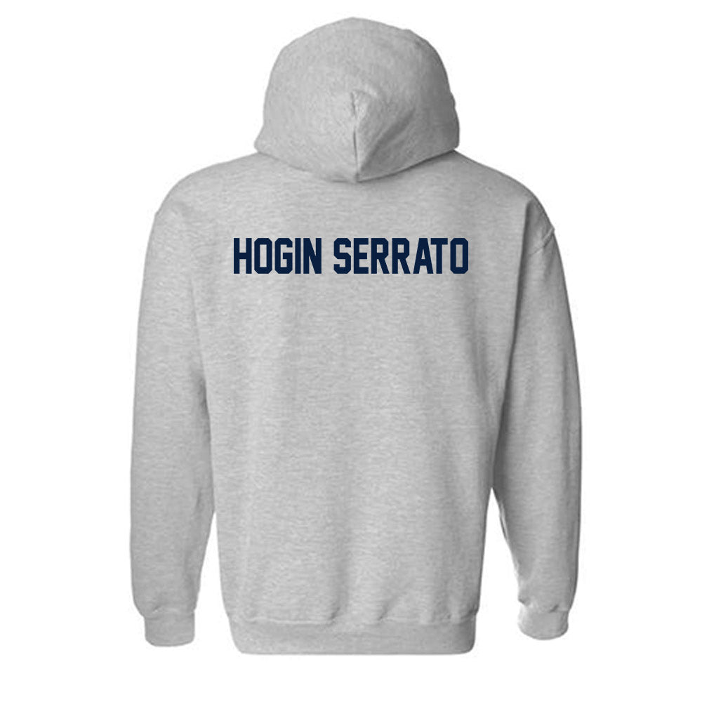 AU - NCAA Men's Swimming & Diving : Dominic Hogin Serrato - Classic Fashion Shersey Hooded Sweatshirt-1