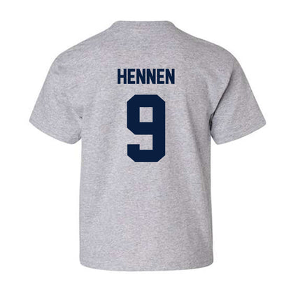 AU - NCAA Men's Ice Hockey : Hayden Hennen - Classic Fashion Shersey Youth T-Shirt-1