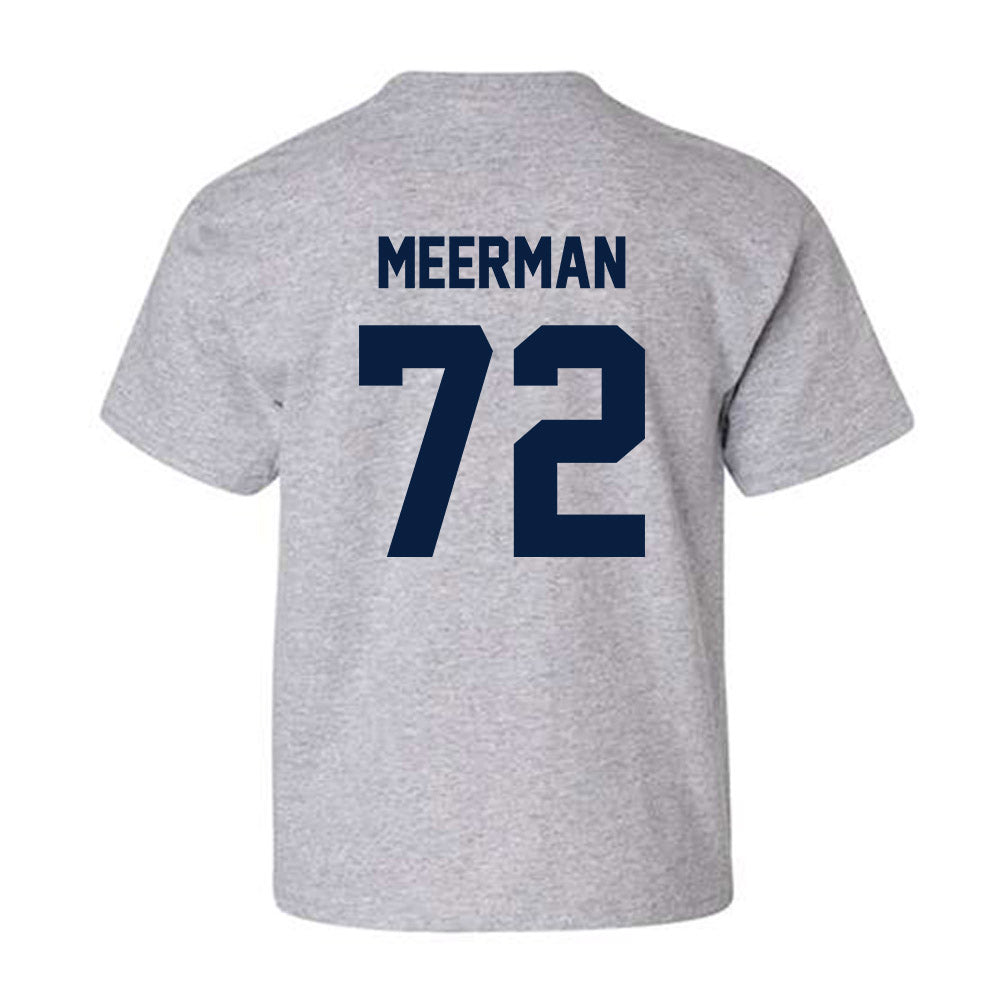 AU - NCAA Men's Ice Hockey : Brett Meerman - Classic Fashion Shersey Youth T-Shirt-1