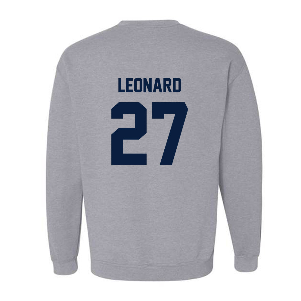 AU - NCAA Football : Logan Leonard - Classic Fashion Shersey Crewneck Sweatshirt