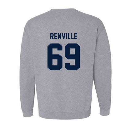 AU - NCAA Football : Elliott Renville - Classic Fashion Shersey Crewneck Sweatshirt-1