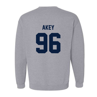 AU - NCAA Football : Connor Akey - Classic Fashion Shersey Crewneck Sweatshirt-1