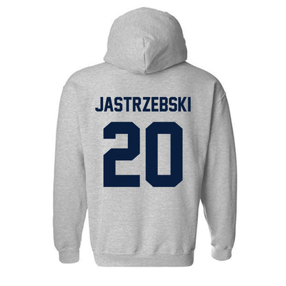 AU - NCAA Men's Ice Hockey : Jacob Jastrzebski - Classic Fashion Shersey Hooded Sweatshirt-1