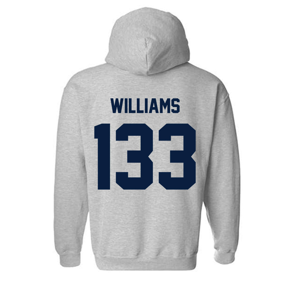 AU - NCAA Wrestling : Bentley Williams - Classic Fashion Shersey Hooded Sweatshirt-1