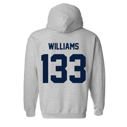 AU - NCAA Wrestling : Bentley Williams - Classic Fashion Shersey Hooded Sweatshirt-1