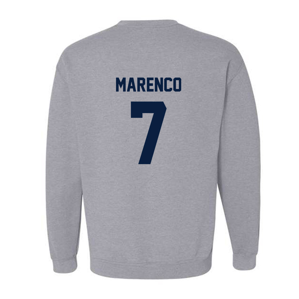 AU - NCAA Baseball : Spencer Marenco - Classic Fashion Shersey Crewneck Sweatshirt