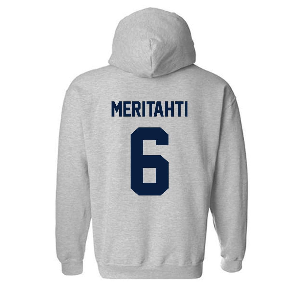 AU - NCAA Men's Ice Hockey : Samo Meritahti - Classic Fashion Shersey Hooded Sweatshirt-1