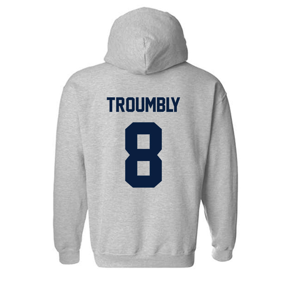 AU - NCAA Men's Ice Hockey : Ben Troumbly - Classic Fashion Shersey Hooded Sweatshirt-1