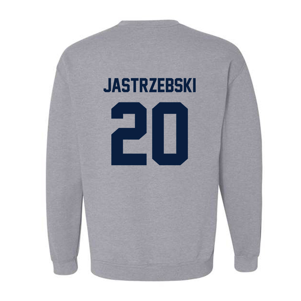 AU - NCAA Men's Ice Hockey : Jacob Jastrzebski - Classic Fashion Shersey Crewneck Sweatshirt-1