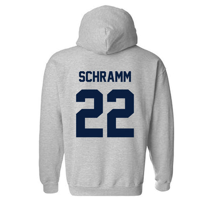 AU - NCAA Softball : Tierney Schramm - Classic Fashion Shersey Hooded Sweatshirt-1