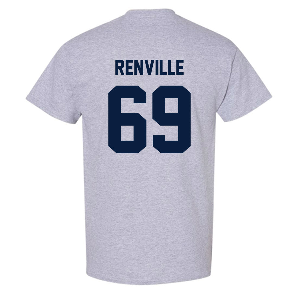 AU - NCAA Football : Elliott Renville - Classic Fashion Shersey T-Shirt-1