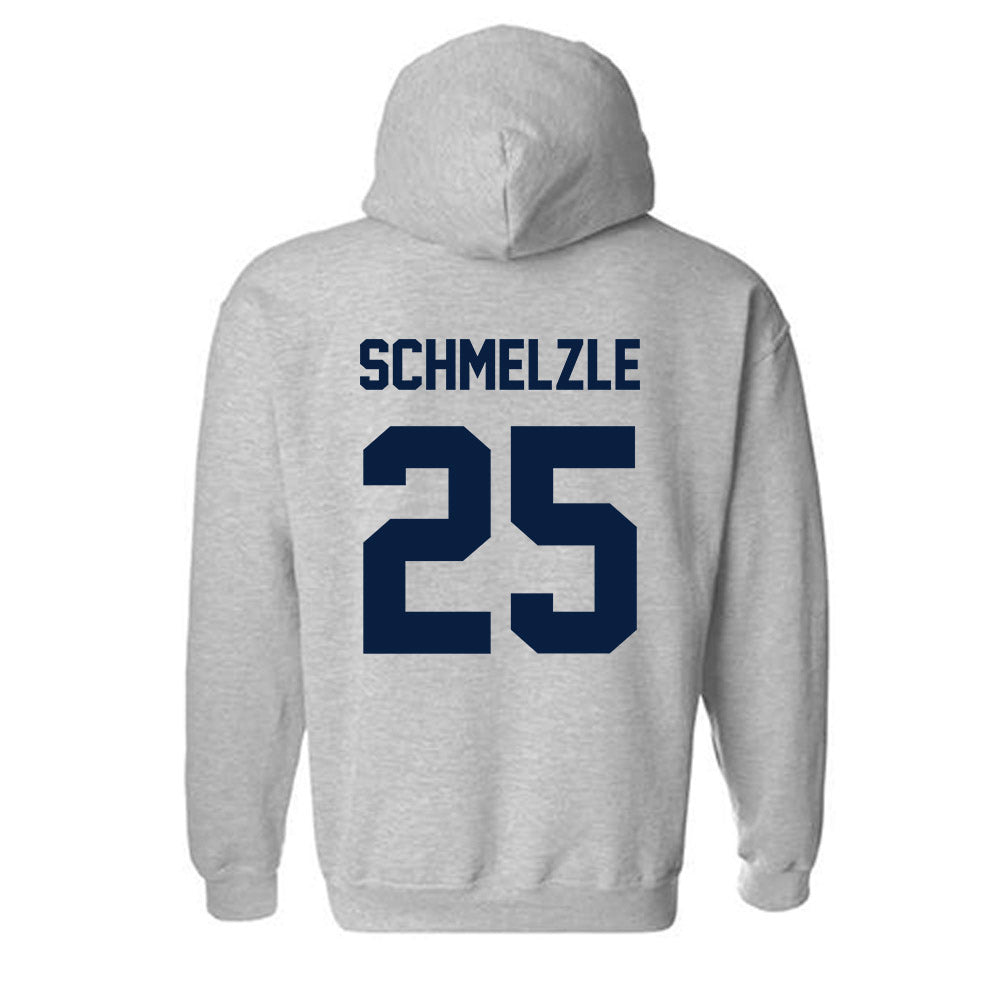 AU - NCAA Baseball : Cal Schmelzle - Classic Fashion Shersey Hooded Sweatshirt-1