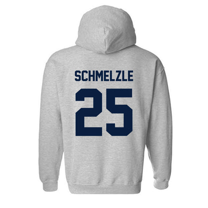 AU - NCAA Baseball : Cal Schmelzle - Classic Fashion Shersey Hooded Sweatshirt-1