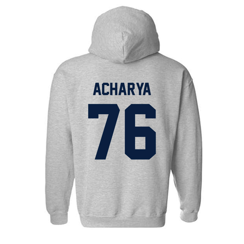 AU - NCAA Football : Shan Acharya - Classic Fashion Shersey Hooded Sweatshirt