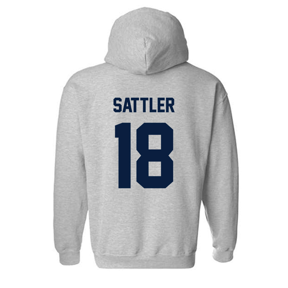 AU - NCAA Football : Klayton Sattler - Classic Fashion Shersey Hooded Sweatshirt