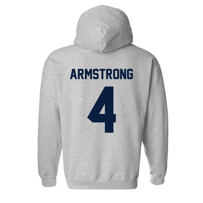 AU - NCAA Men's Basketball : Cj Armstrong - Classic Fashion Shersey Hooded Sweatshirt-1