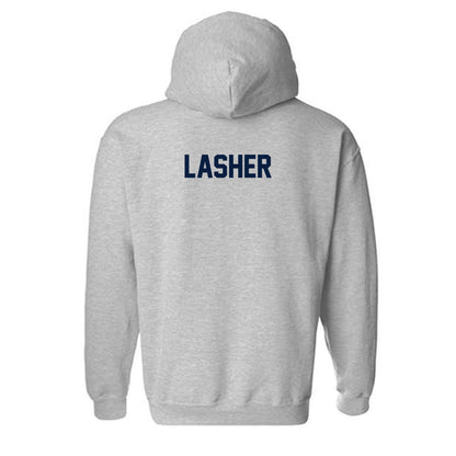 AU - NCAA Men's Swimming & Diving : Henry Lasher - Classic Fashion Shersey Hooded Sweatshirt-1