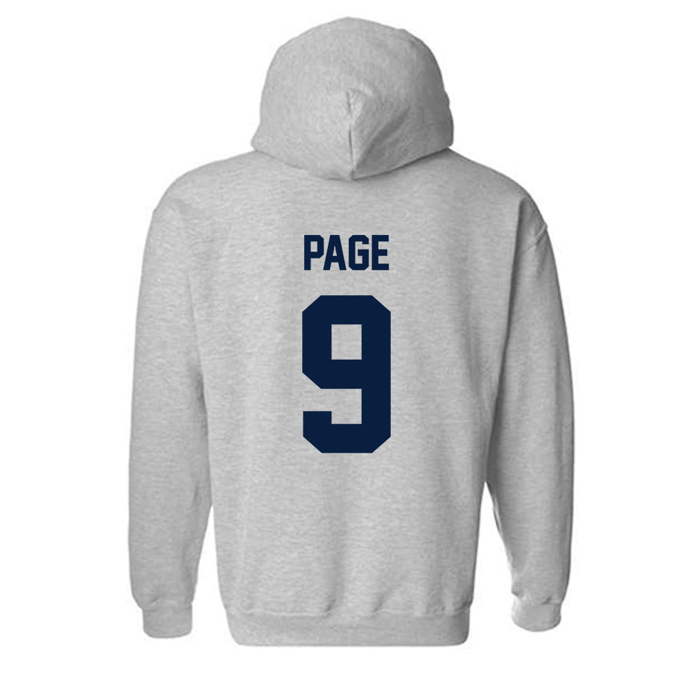 AU - NCAA Football : DJ Page - Classic Fashion Shersey Hooded Sweatshirt-1
