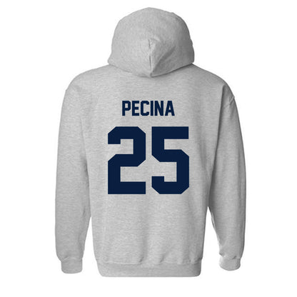 AU - NCAA Football : Jake Pecina - Classic Fashion Shersey Hooded Sweatshirt