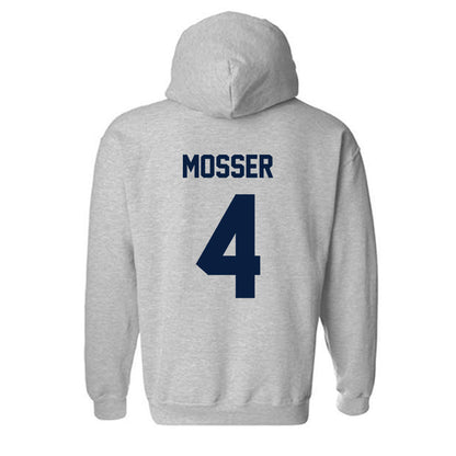 AU - NCAA Baseball : Max Mosser - Classic Fashion Shersey Hooded Sweatshirt