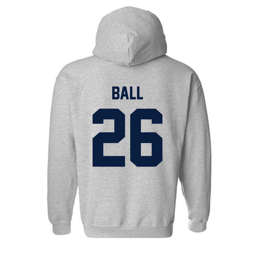 AU - NCAA Baseball : Andrew Ball - Classic Fashion Shersey Hooded Sweatshirt-1
