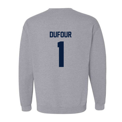 AU - NCAA Women's Tennis : Nicole Dufour - Classic Fashion Shersey Crewneck Sweatshirt-1