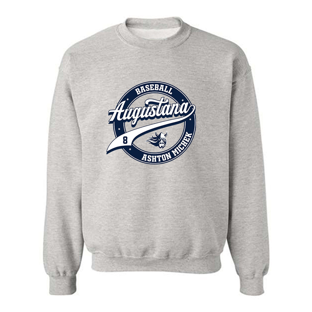 AU - NCAA Baseball : Ashton Michek - Classic Fashion Shersey Crewneck Sweatshirt