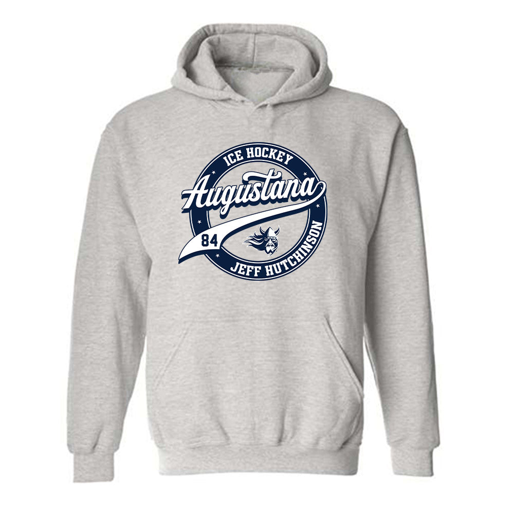 AU - NCAA Men's Ice Hockey : Jeff Hutchinson - Classic Fashion Shersey Hooded Sweatshirt