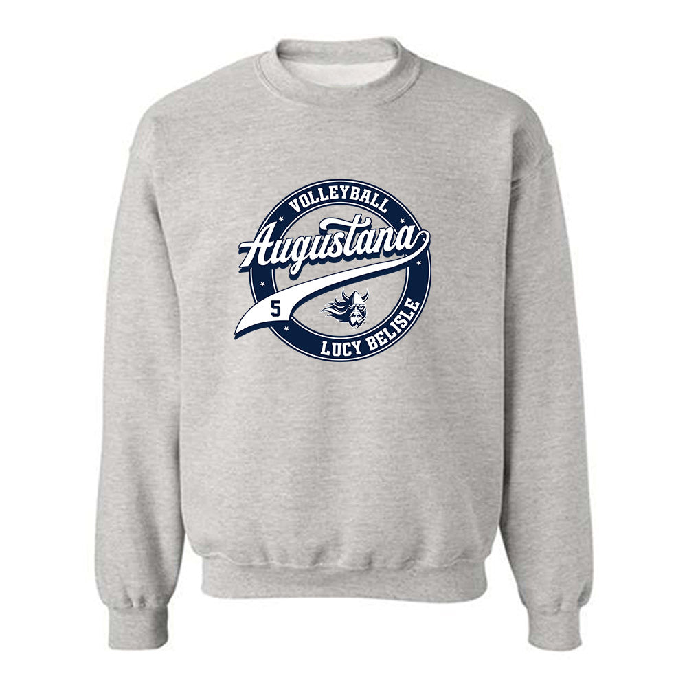 AU - NCAA Women's Volleyball : Lucy Belisle - Classic Fashion Shersey Crewneck Sweatshirt-0