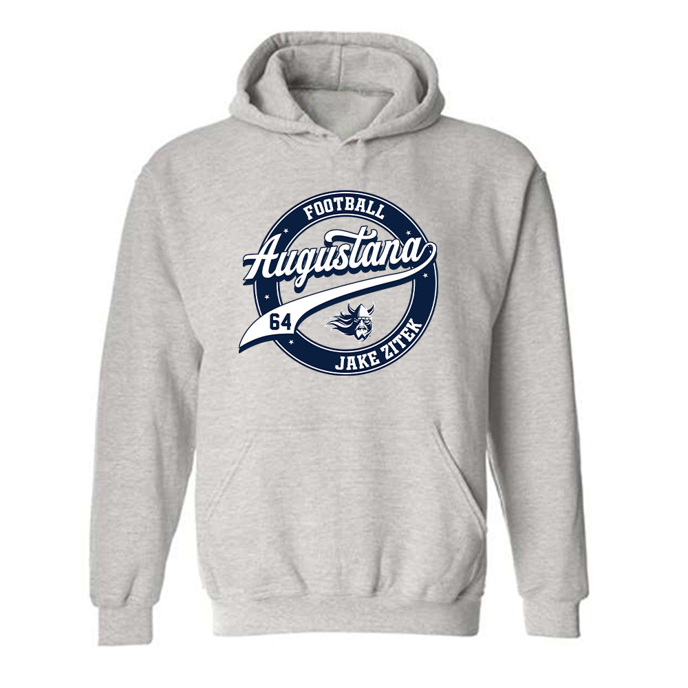AU - NCAA Football : Jake Zitek - Classic Fashion Shersey Hooded Sweatshirt-0