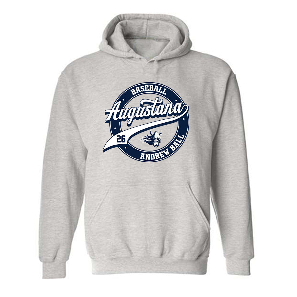 AU - NCAA Baseball : Andrew Ball - Classic Fashion Shersey Hooded Sweatshirt-0