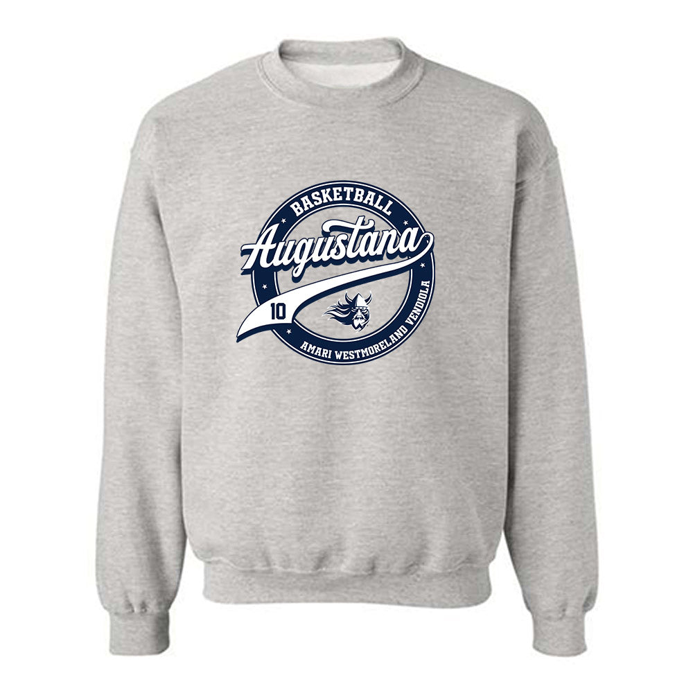 AU - NCAA Men's Basketball : Amari Westmoreland-Vendiola - Classic Fashion Shersey Crewneck Sweatshirt-0