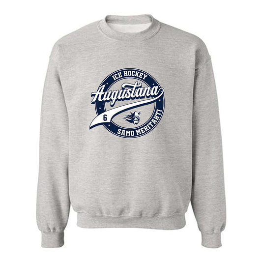 AU - NCAA Men's Ice Hockey : Samo Meritahti - Classic Fashion Shersey Crewneck Sweatshirt-0