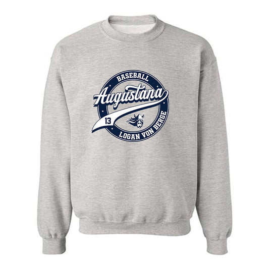 AU - NCAA Baseball : Logan Von Berge - Classic Fashion Shersey Crewneck Sweatshirt