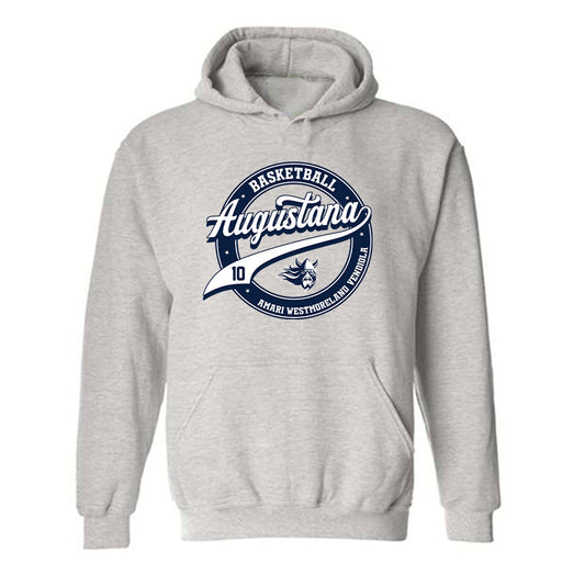 AU - NCAA Men's Basketball : Amari Westmoreland-Vendiola - Classic Fashion Shersey Hooded Sweatshirt-0