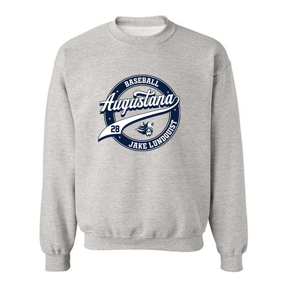 AU - NCAA Baseball : Jake Lundquist - Classic Fashion Shersey Crewneck Sweatshirt-0