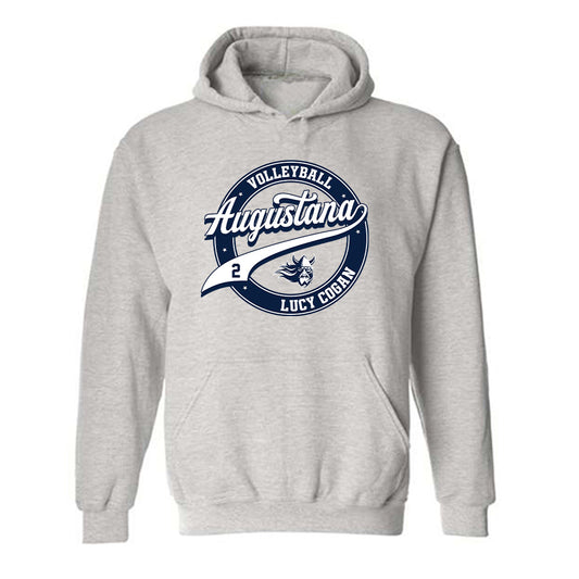 AU - NCAA Women's Volleyball : Lucy Cogan - Classic Fashion Shersey Hooded Sweatshirt